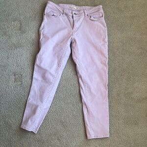 baby pink levi's jeans